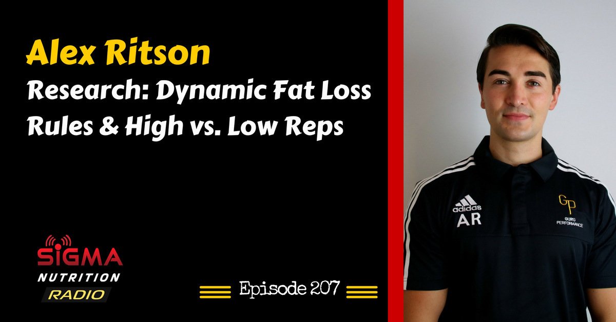 #207: Alex Ritson - Research: Dynamic Fat Loss Rules & High vs. Low ...